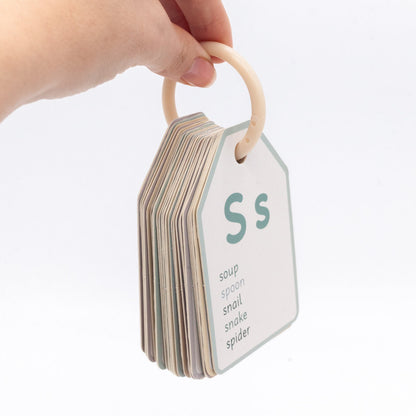 Bible ABC Flashcards: Christian Homeschool Toddler Learning