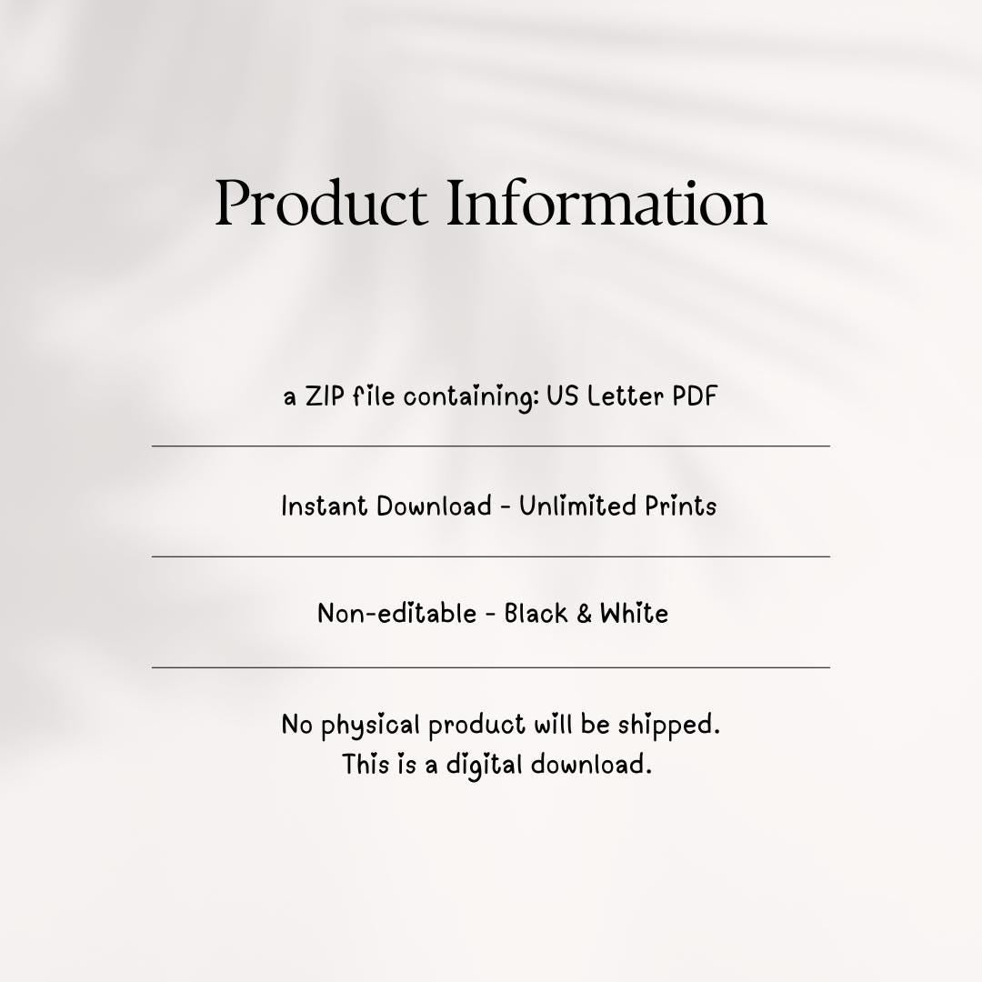 Ovulation Test Strip Tracker: Printable Fertility & OPK Log (US Letter PDF